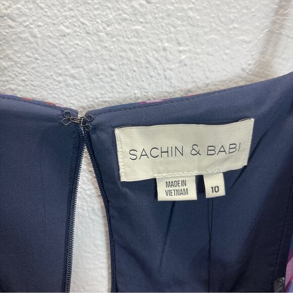 Sachin & Babi Audra Plaid Midi-Dress - Picture 8 of 14